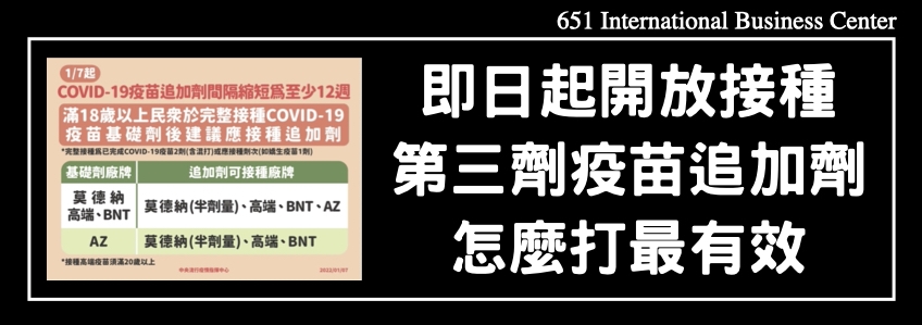 農曆新年將至！即日起開放接種第三劑疫苗追加劑，怎麼打最有效？
